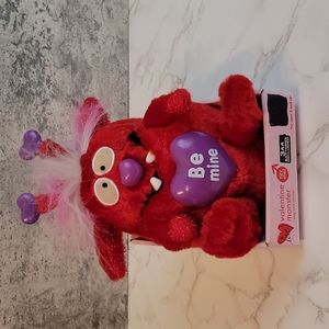 Rare Vintage Gemmy Red HUG ME Valentine Monster